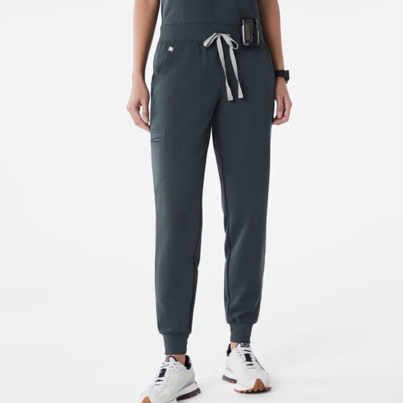 Figs 'Zamora' Jogger Scrub Pants in Dark Harbor Size Small - Picture 1 of 15